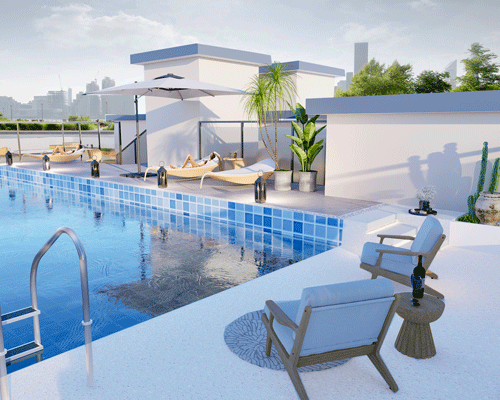 Rooftop Swimming pool